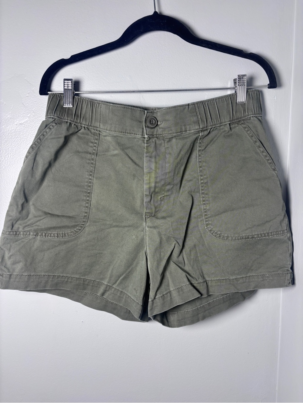 Lee Women’s Olive Green Utility Shorts Size 12
